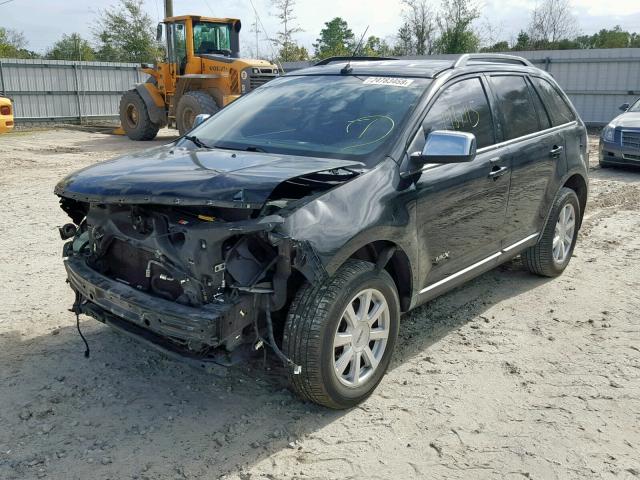 2LMDU68C57BJ22336 - 2007 LINCOLN MKX BLACK photo 2