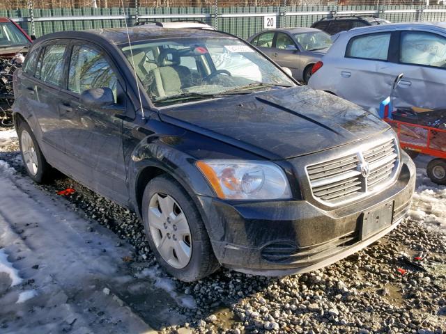 1B3HB48B67D553881 - 2007 DODGE CALIBER SX BLACK photo 1