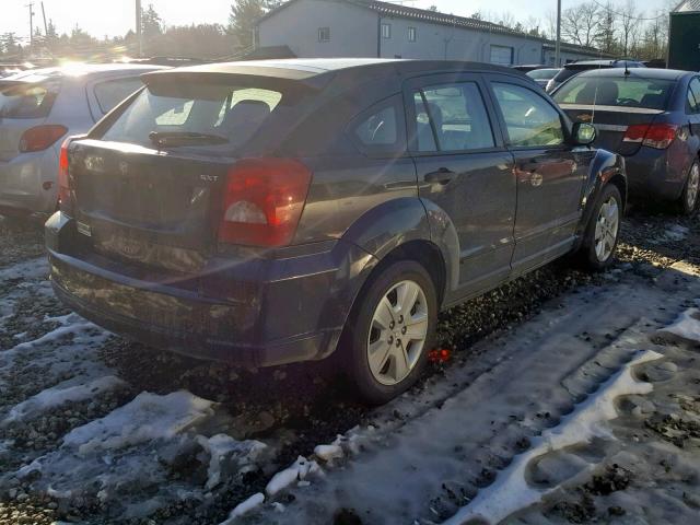 1B3HB48B67D553881 - 2007 DODGE CALIBER SX BLACK photo 4