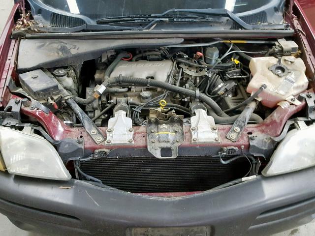 1GMDX03E44D184003 - 2004 PONTIAC MONTANA MAROON photo 7