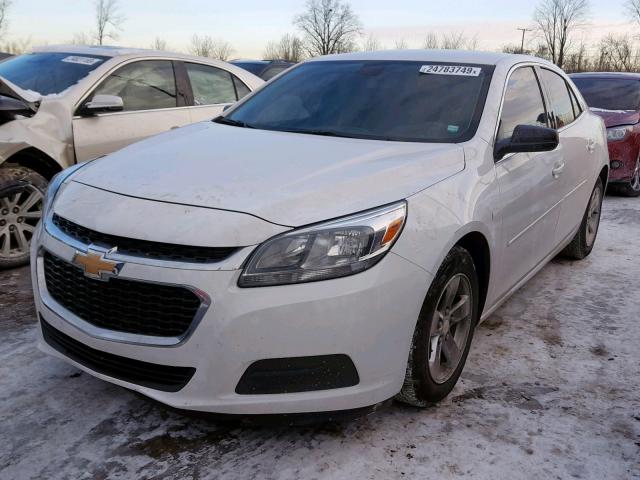 1G11B5SL6FF183793 - 2015 CHEVROLET MALIBU LS WHITE photo 2