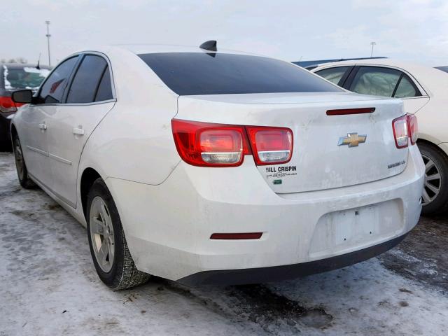 1G11B5SL6FF183793 - 2015 CHEVROLET MALIBU LS WHITE photo 3