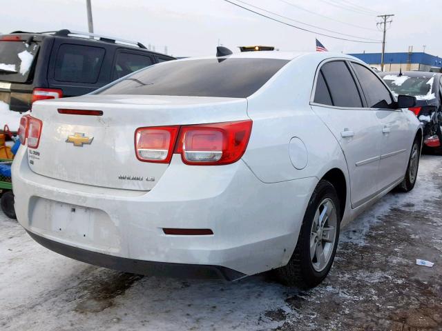 1G11B5SL6FF183793 - 2015 CHEVROLET MALIBU LS WHITE photo 4