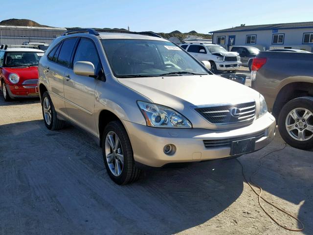 JTJHW31U260026271 - 2006 LEXUS RX 400 GOLD photo 1