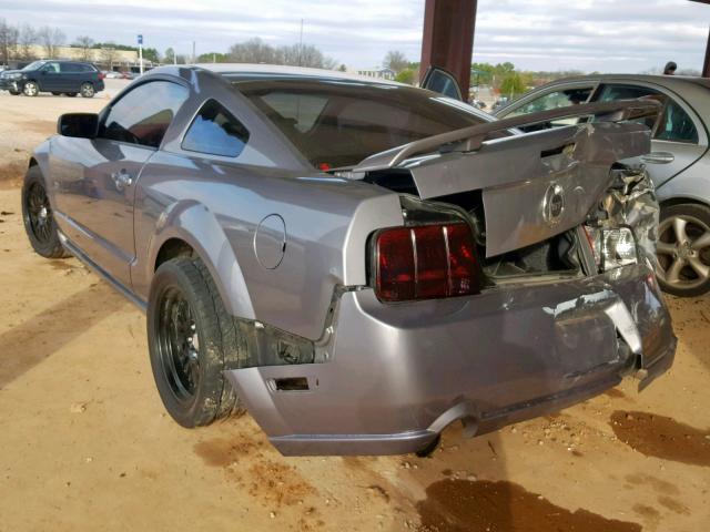 1ZVHT82H265201337 - 2006 FORD MUSTANG GT SILVER photo 3