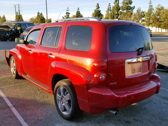 3GNBACDV3AS641254 - 2010 CHEVROLET HHR LT RED photo 3