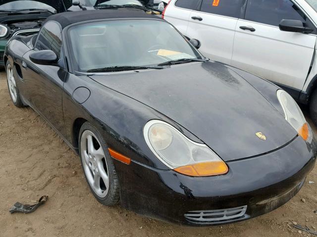 WP0CA298X1U624896 - 2001 PORSCHE BOXSTER BLACK photo 1