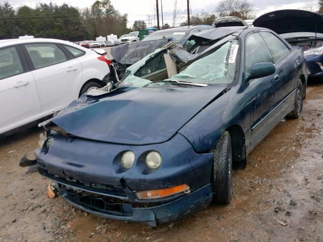 JH4DB7659TS004756 - 1996 ACURA INTEGRA LS GREEN photo 2