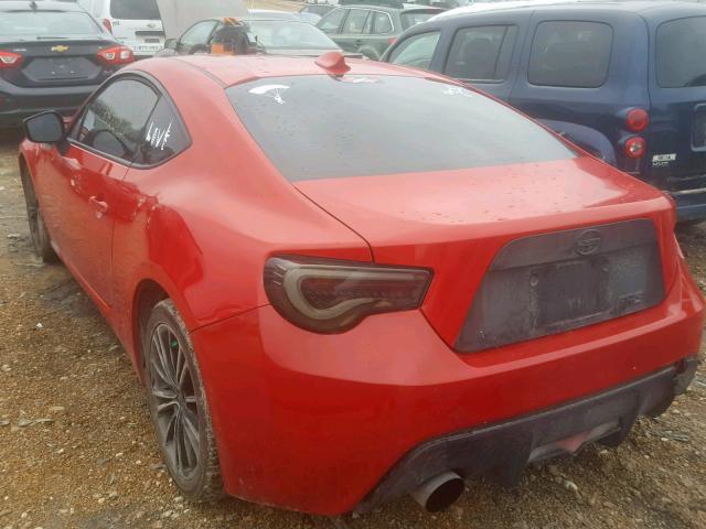 JF1ZNAA19D1717508 - 2013 TOYOTA SCION FR-S RED photo 3