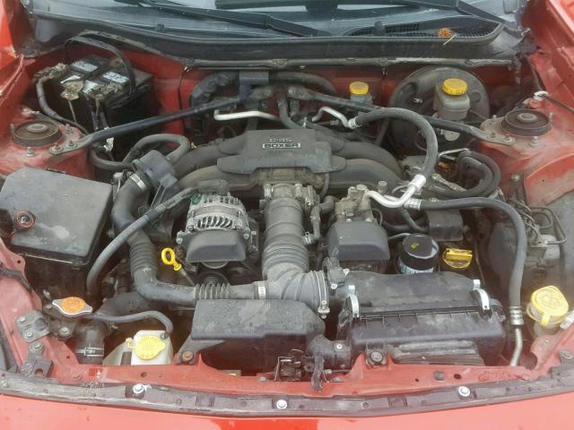 JF1ZNAA19D1717508 - 2013 TOYOTA SCION FR-S RED photo 7