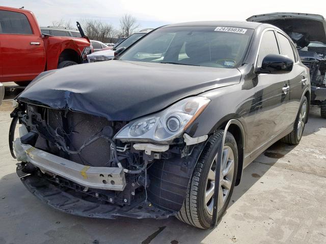 JN1AJ0HP9CM400531 - 2012 INFINITI EX35 BASE BLACK photo 2