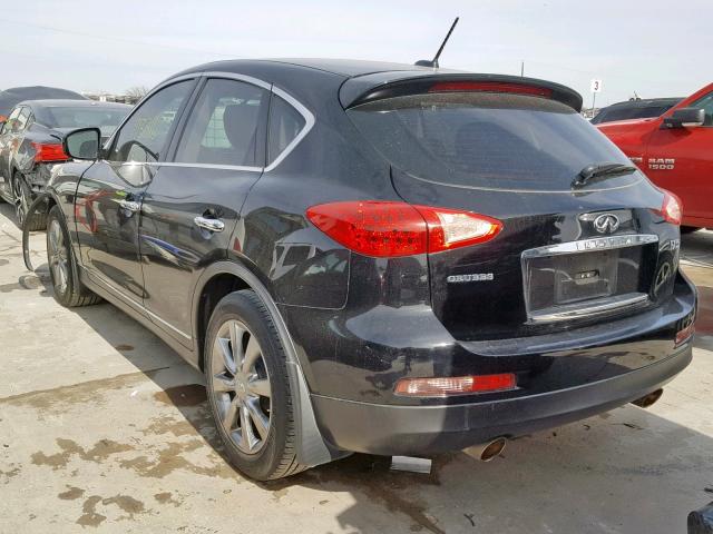 JN1AJ0HP9CM400531 - 2012 INFINITI EX35 BASE BLACK photo 3