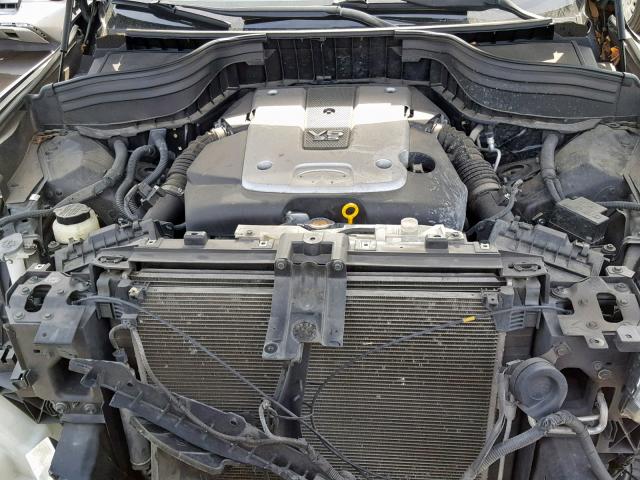 JN1AJ0HP9CM400531 - 2012 INFINITI EX35 BASE BLACK photo 7