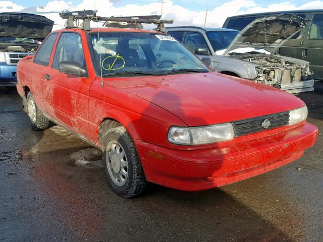 1N4EB32A3NC758109 - 1992 NISSAN SENTRA RED photo 1