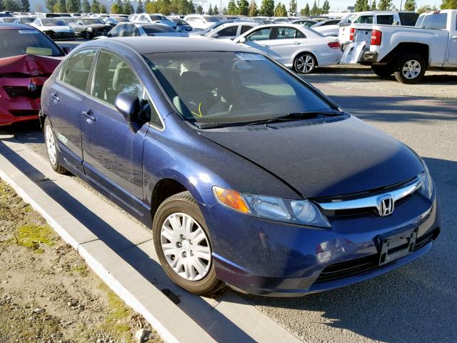 1HGFA46538L000006 - 2008 HONDA CIVIC GX BLUE photo 1