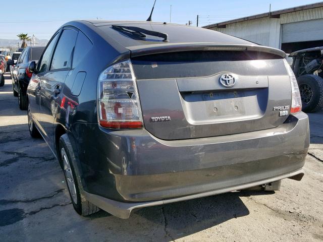 JTDKB20U583462341 - 2008 TOYOTA PRIUS GRAY photo 3