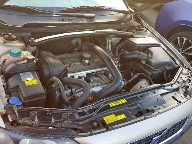 YV1RS58D332246873 - 2003 VOLVO S60 2.4T GRAY photo 7