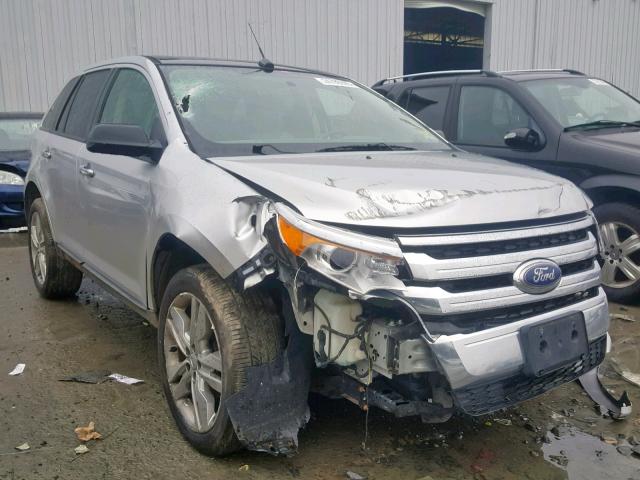 2FMDK4JC6BBB42698 - 2011 FORD EDGE SEL SILVER photo 1