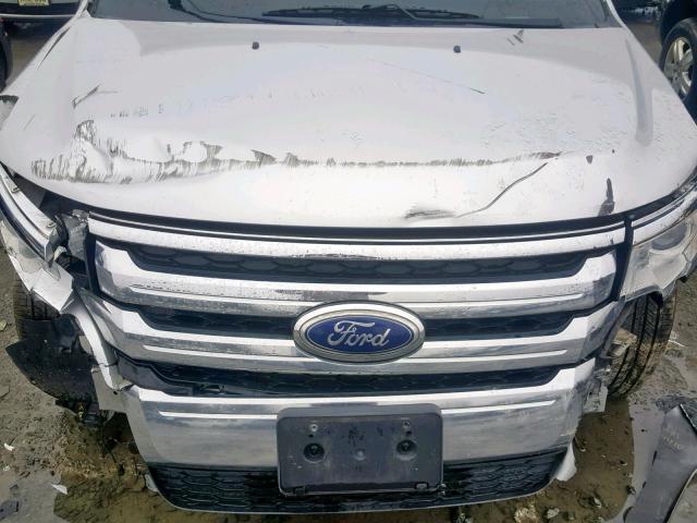 2FMDK4JC6BBB42698 - 2011 FORD EDGE SEL SILVER photo 9