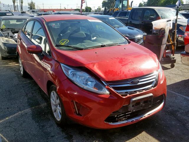 3FADP4BJ6BM223823 - 2011 FORD FIESTA SE RED photo 1