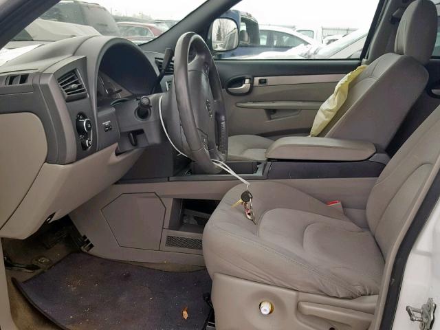 3G5DB03E65S545839 - 2005 BUICK RENDEZVOUS 白色 照片 5