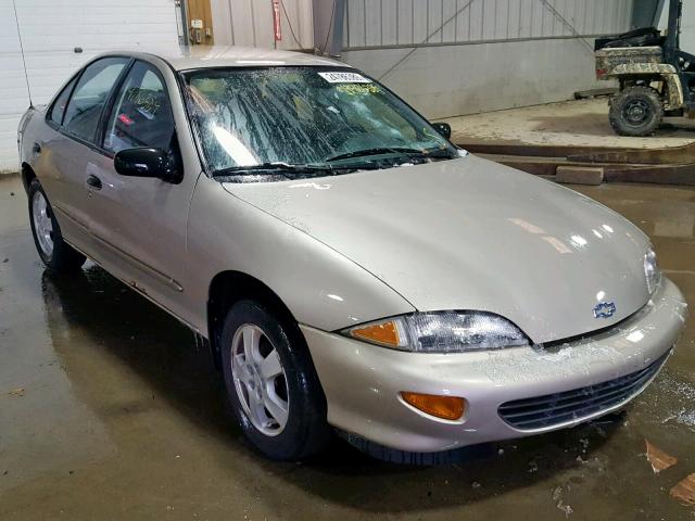 1G1JF52T1V7121456 - 1997 CHEVROLET CAVALIER L BEIGE photo 1