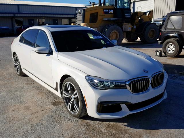 WBA7E2C51GGD99943 - 2016 BMW 740 I WHITE photo 1