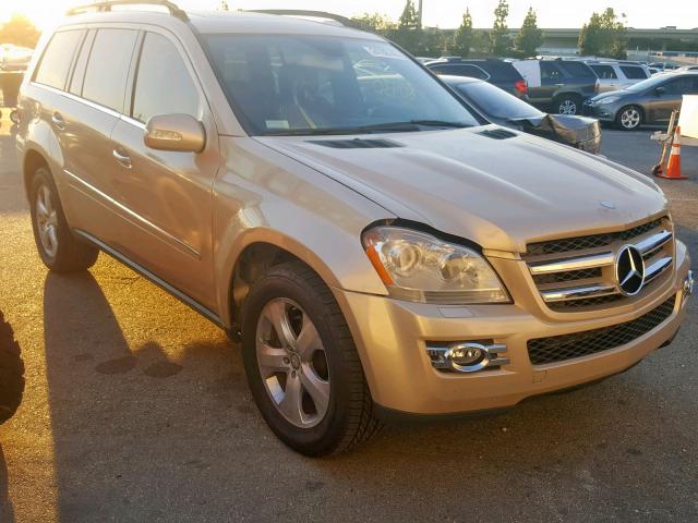 4JGBF71E87A179298 - 2007 MERCEDES-BENZ GL 450 4MA GOLD photo 1