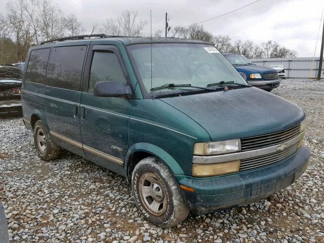 1GNDM19W1WB166082 - 1998 CHEVROLET ASTRO GREEN photo 1