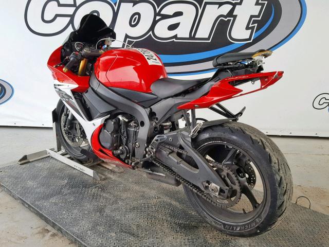 JS1GR7MA5F2101042 - 2015 SUZUKI GSX-R750 RED photo 3