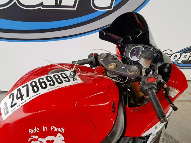 JS1GR7MA5F2101042 - 2015 SUZUKI GSX-R750 RED photo 5