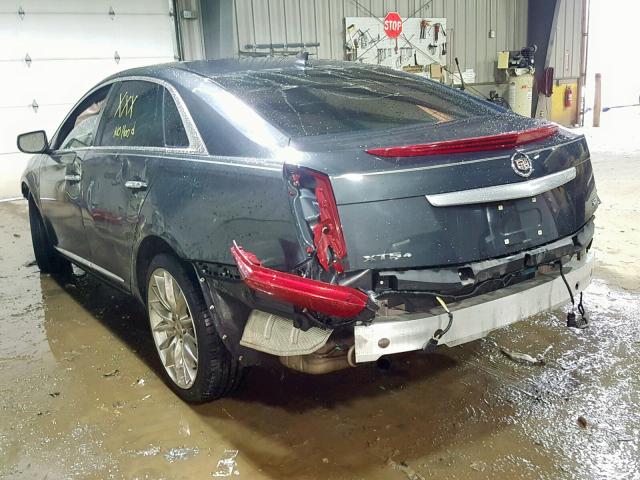 2G61V5S39D9187179 - 2013 CADILLAC XTS PLATIN CHARCOAL photo 3