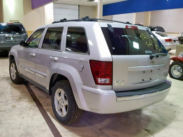 1J4HR58205C528438 - 2005 JEEP GRAND CHER GRAY photo 3