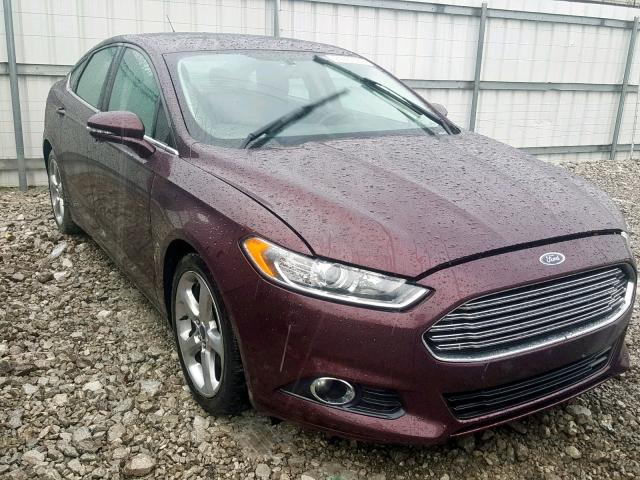 3FA6P0HR2DR387767 - 2013 FORD FUSION SE PURPLE photo 1