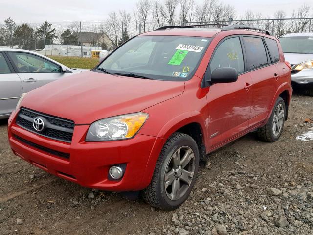 2T3BF32V79W016738 - 2009 TOYOTA RAV4 SPORT RED photo 2