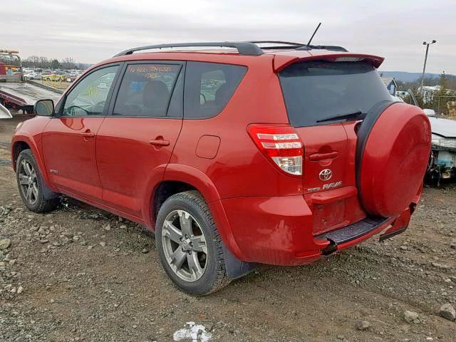 2T3BF32V79W016738 - 2009 TOYOTA RAV4 SPORT RED photo 3