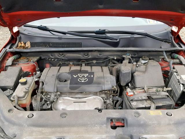 2T3BF32V79W016738 - 2009 TOYOTA RAV4 SPORT RED photo 7