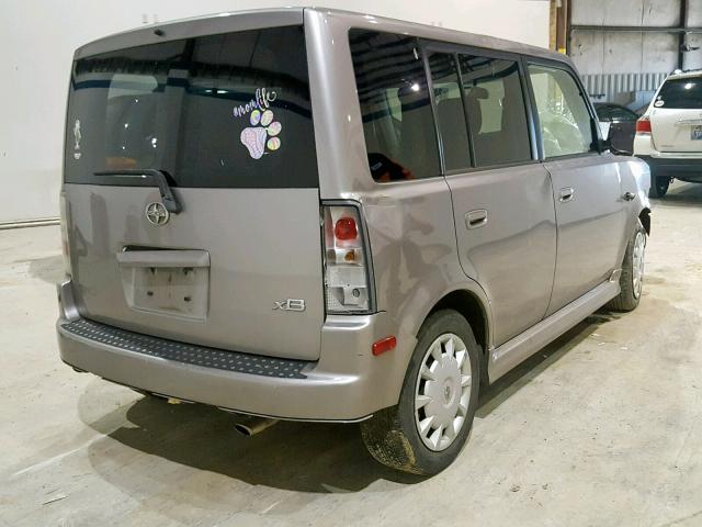 JTLKT324864096712 - 2006 TOYOTA SCION XB Сұр фото 4