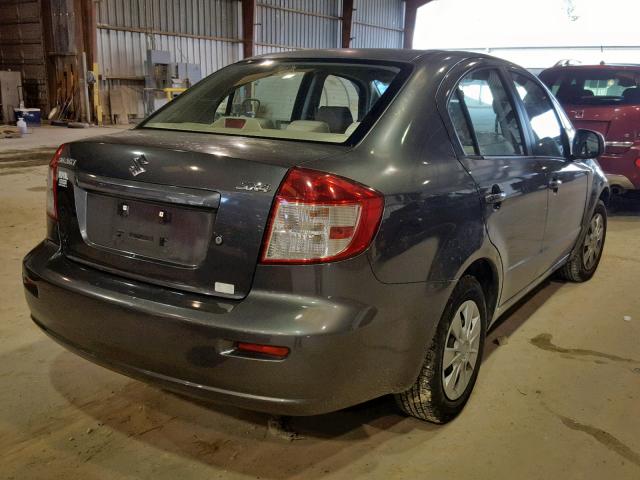 JS2YC5A22A6302403 - 2010 SUZUKI SX4 LE GRAY photo 4