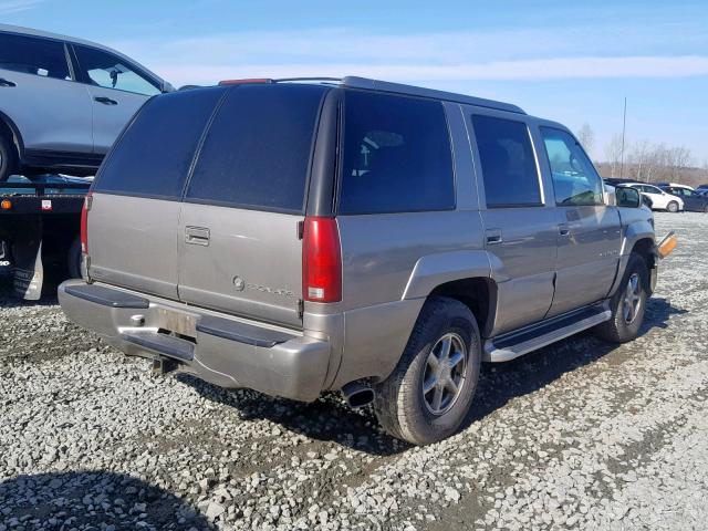 1GYEK63R8YR219982 - 2000 CADILLAC ESCALADE L TAN photo 4