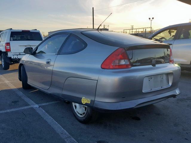 JHMZE13761T000073 - 2001 HONDA INSIGHT SILVER photo 3