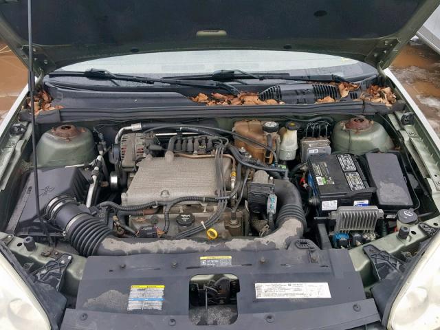 1G1ZT54824F230520 - 2004 CHEVROLET MALIBU LS GREEN photo 7