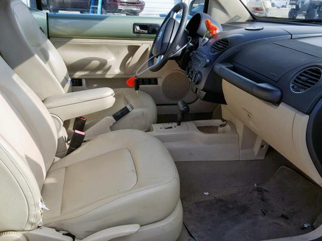 3VWRF31Y98M417781 - 2008 VOLKSWAGEN NEW BEETLE Yaşıl foto 5