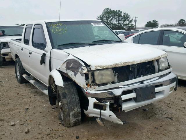 1N6ED27T3YC300127 - 2000 NISSAN FRONTIER C WHITE photo 1