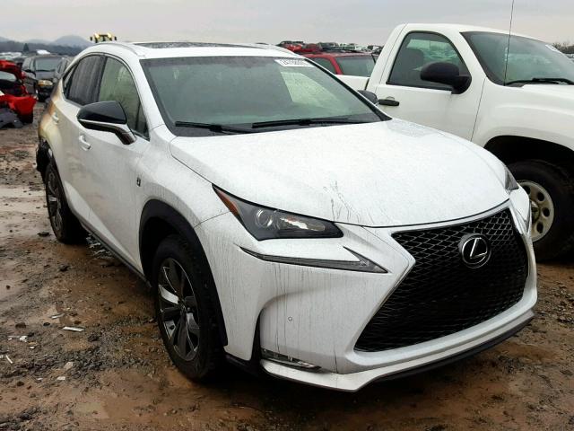 JTJBARBZ1H2117007 - 2017 LEXUS NX 200T WHITE photo 1