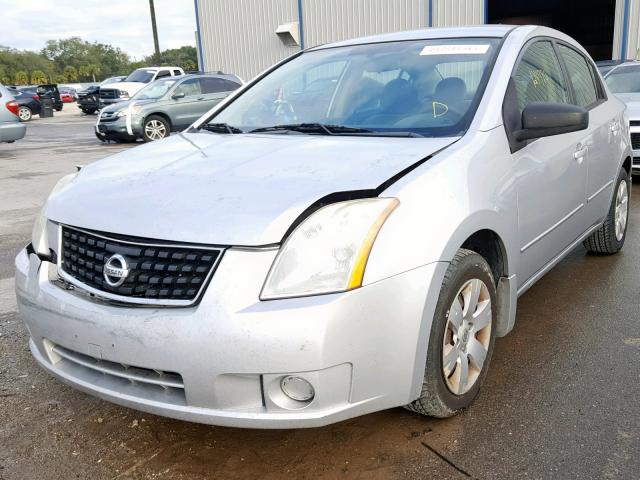 3N1AB61E99L650072 - 2009 NISSAN SENTRA 2.0 SILVER photo 2