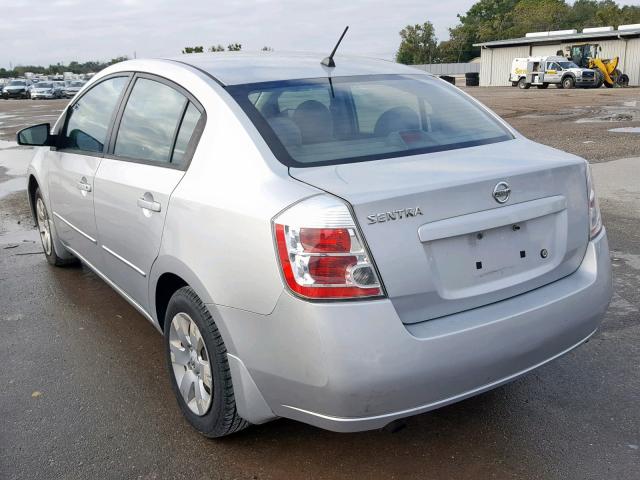 3N1AB61E99L650072 - 2009 NISSAN SENTRA 2.0 SILVER photo 3