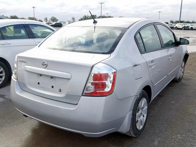 3N1AB61E99L650072 - 2009 NISSAN SENTRA 2.0 SILVER photo 4