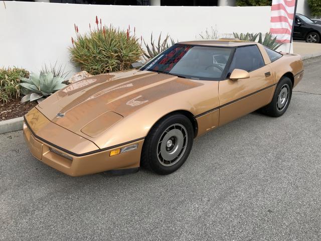 1G1YY0783G5104401 - 1986 CHEVROLET CORVETTE GOLD photo 1