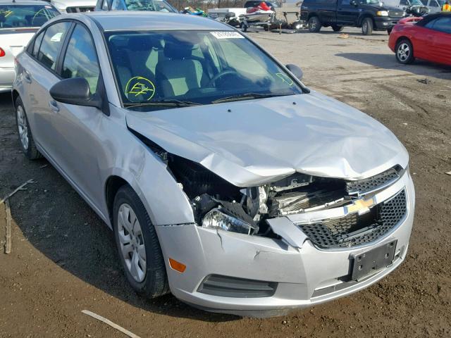 1G1PA5SG3E7204222 - 2014 CHEVROLET CRUZE LS SILVER photo 1